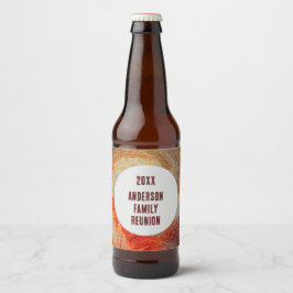 抽象芸術旋回Groovyファ鮮やかミリ懇親会 ビールラベル