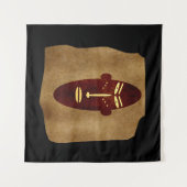 抽象芸術族スケッチ タペストリー (正面(横))