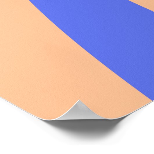 抽象芸術日が差すことパターンの背景。青とora ポスター (角)