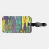 抽象芸術日の出 ラゲッジタグ (裏面横)