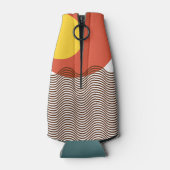 抽象芸術日没 ボトルクーラー (裏面)