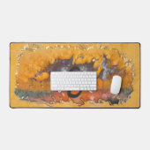 抽象芸術日0612 デスクマット (キーボード&マウス)
