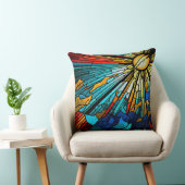 抽象芸術日 クッション (椅子)