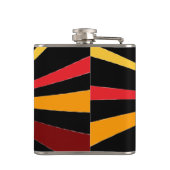 抽象芸術日 フラスク (裏面)