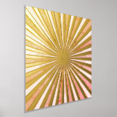 抽象芸術日 箔ポスター (レイダウン)