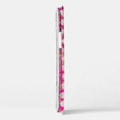 抽象芸術明るい赤紫色カラフル縁ど型 Case-Mate iPhoneケース (裏面 / 右)