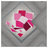 抽象芸術明るい赤紫色花 ファブリック (クローズアップ)