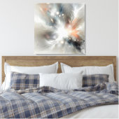 抽象芸術星雲 キャンバスプリント (インサイチュ (寝室))