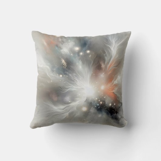 抽象芸術星雲 クッション (裏面)