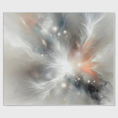 抽象芸術星雲 ラッピングペーパー (フラット)