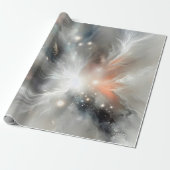 抽象芸術星雲 ラッピングペーパー (アンロールド)
