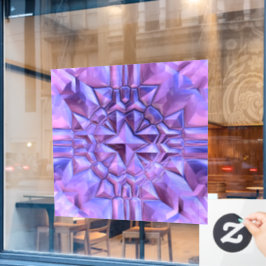 抽象芸術星 ウィンドウサイン