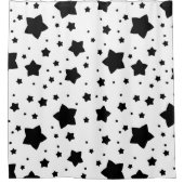 抽象芸術星 シャワーカーテン (正面)