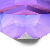 抽象芸術星 ポスター (角)