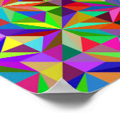 抽象芸術星 ポスター (角)