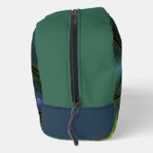 抽象芸術星、光沢のある青の緑の黄金のフラクタル・アート ドップキット (右)