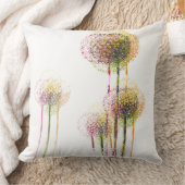 抽象芸術春の花の木#2 クッション (ブランケット)