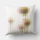 抽象芸術春の花の木#2 クッション (裏面)