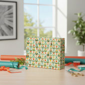 抽象芸術春の花大抱き枕 ラージペーパーバッグ