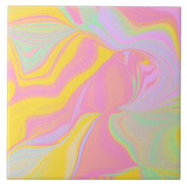 抽象芸術春サンライズ タイル