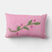 抽象芸術春ブランチアキ絵画リックの復活祭 ランバークッション (裏面)