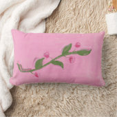 抽象芸術春ブランチアキ絵画リックの復活祭 ランバークッション (ブランケット)