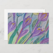 抽象芸術春 ポストカード (正面/裏面)