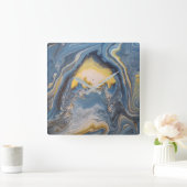 抽象芸術時計 スクエア壁時計 (ホーム)