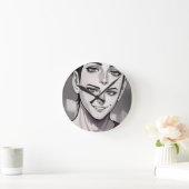 抽象芸術時計 ラウンド壁時計 (ホーム)