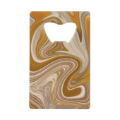 抽象芸術時間 クレジットカード栓抜き (裏面)