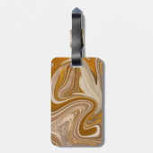 抽象芸術時間 ラゲッジタグ (裏面縦)