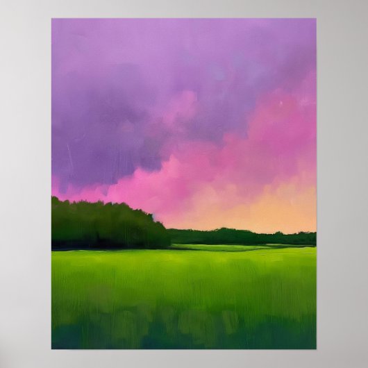 抽象芸術景観印刷可能なウォールアート，抽象芸術 ポスター (正面)