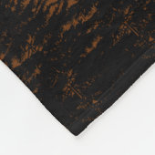 抽象芸術景観森林樹木虹&鳥 フリースブランケット (角)