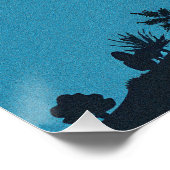 抽象芸術景観美術 ポスター (コーナー)