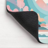 抽象芸術景観美術 マウスパッド (コーナー)