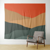 抽象芸術景観 タペストリー (インサイチュ(横))