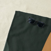 抽象芸術景観 ビーチタオル (インサイチュ)