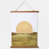 抽象芸術景観 吊り下げ型タペストリー (正面)