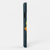 抽象芸術書き込みフローラの花モダン芸術 Case-Mate iPhoneケース (裏面/右)