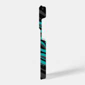 抽象芸術書のアートワーク iPhoneケース (左側面)