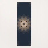 抽象芸術曼荼羅はあなたの平和を見つける ヨガマット (裏面)