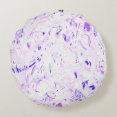 抽象芸術曼荼羅2 ラウンドクッション (裏面)