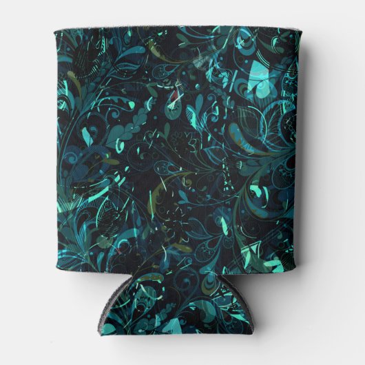 抽象芸術曼荼羅3 缶クーラー (正面)