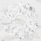 抽象芸術曼荼羅4 ワイングラスタグ (正面)