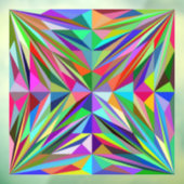 抽象芸術曼荼羅 ウィンドウサイン (シート3)