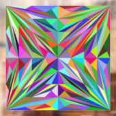 抽象芸術曼荼羅 ウィンドウサイン (シート2)