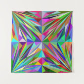 抽象芸術曼荼羅 タペストリー (正面(横))