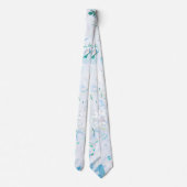 抽象芸術曼荼羅 ネクタイ (裏面)