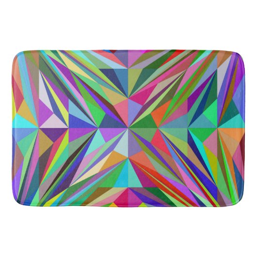 抽象芸術曼荼羅 バスマット (正面)