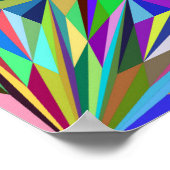 抽象芸術曼荼羅 ポスター (角)